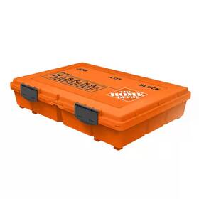 99186 Branded 19 Inch X 27 Outdoor/indoor Bulletin Board Permit Box Orange Color