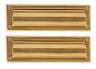 A07-m0010-605 Brass Accents Mail Slot 3 5/8inch X 13 Polished