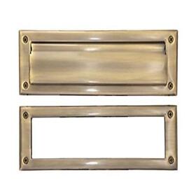 A07-m0070-609 Brass Accents Mail Slot 3inch X 10 Antique