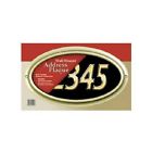 Bwp00000 Brass Plaque Brushed Gibraltar Address