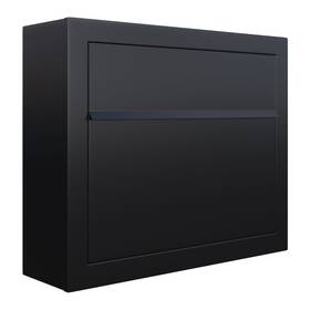 Bravios 427116300191 Elegance- Contemporary Designer Mailbox In Powder-coated Black