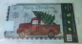 Briarwood 445038384303 Merry Christmas Pickup Truck Magnetic Mailbox Cover Standard New