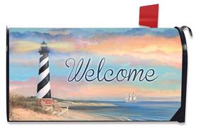 Briarwood Lane 840011603032 Coastal Lighthouse Mailbox Cover Standard Size