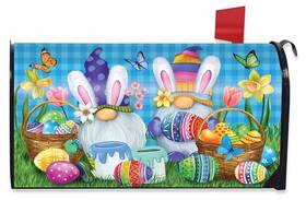 Briarwood Lane 840011631332 Easter Gnomes Standard Mailbox Cover