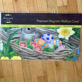 Briarwood Lane M00112 Easter Egg Basket Holiday Magnetic Mailbox Cover Bunny Spring New