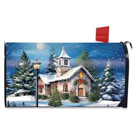 M02329 Briarwood Lane Holy Night Mailbox Cover