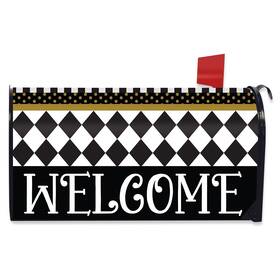 M02464 Briarwood Lane Checkerboard Mailbox Cover