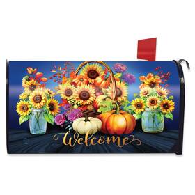 M02641 Briarwood Lane Fall Basket Mailbox Cover