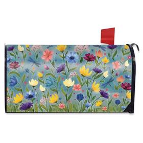 M02779 Briarwood Lane Wildflower Field Mailbox Cover