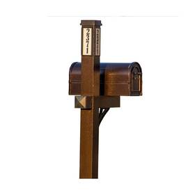 Bright Light Mailbox 857712008011 Aluminum Mailboxes For Outside With Post And Solar Easy Nav
