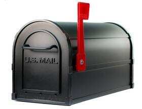 Bl0007 Bright Light Mailbox Aluminum Mailboxes For Outside. Double Door With Magnetic Latches. Our Mailbo