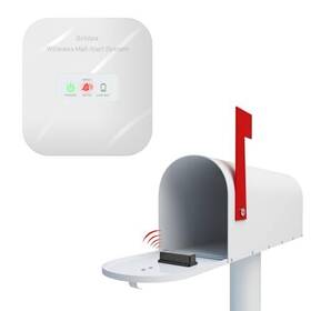 Mk-087 Briidea Mailbox Alarm 500ft Wireless Alert With Led Light Flashing 02