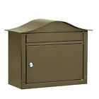 2450z Bronze Mailboxes- Locking Mount Mailboxes Wall Lunada Architectural