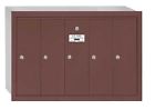 G7640622 Bronze Industries Salsbury Vertical 5 Doors 3505zru Mailbox