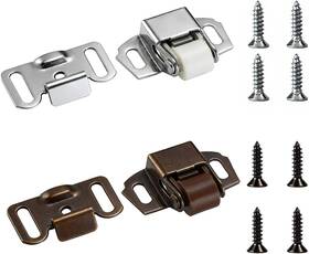 Bryxium 705353280535 Mailbox Replacement Roller Catch Latch - 2 Packs Rv Screen Door Locks Shower Sh