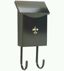 Bw110 Gibraltar - Black Mailbox Product Mount Vertical Wall Usa Small
