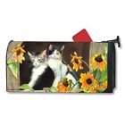 Mail05969 Calico Mailwrap Works Magnet Kittens