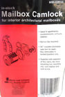 Mbl82010 Cam Mailbox Lock Silver