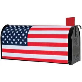 Carson 096069433309 Magnetic American Flag Mailbox Cover By