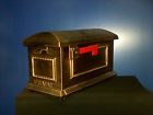 Sct-1010 Cast Aluminum Lite Mailbox Bronze Special Rubbed Model