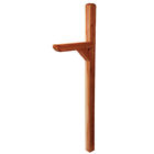 Cc5r0000 Gibraltar Mailboxes Cedar Surface Mount Standard Post 046462350550