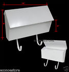 Chimb101 15 " "x9 Mail Box White "x6 Wall Mount