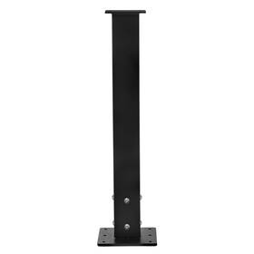 Csmxpost001 Ciao Stilista Mailbox Post With Base 27 Inch High Mounting Heavy Duty Q235 Steel Ma