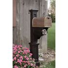 Classic-mail-box-stand-43849 Classic Mail Box Stand Post Mailbox Holder Outdoor 691218543849