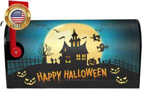 Co.ltd 445010098006 Halloween Haunted House Mailbox Cover Happy 21 X 18 In Magnetic Mailb