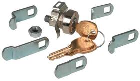 C8735-14a-kd Compx Security 400654010330 Multi-cam Mailbox Lock Brushed Nickel 90 Degree Clockwise Dire