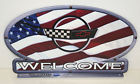 Top12flag Corvette - Mailbox Photosteel Topper