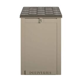 C333hd88btn1e Cosco Weather-resistant Parcel Mailbox 6.3 Cu. Ft. Plastic Lockable Freestanding