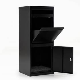 Hcst13298 Costway Package Delivery Box With Anti-theft Design Lockable Door For Home Porch Curbside