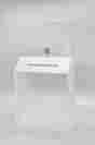Countertop-clear19243 19243 Fixturedisplays Frosted Acrylic Ballot Box W Sign Holder Wall Or 816048027745