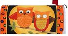 Couple Happy Whimsical Cover Owl Mailbox Halloween Moon Harvest Wrap