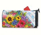 01087 Cover Mailbox "blooming " Magnetic Mailwraps Std Vinyl Basket
