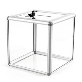 Xj0010-us Craflakow Extra Large Donation Box For Fundraising Acrylic Ballot With Slot 11.41