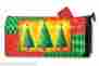 Cu02611 Mailbox Cover-ups Three Trees Christmas Magnetic Cover 831941003115