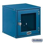 81012bl Cube 12 Blue Salsbury Window Locker Modular Door