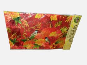 Curb-a-peel 053648566445 Evergreen -a- Fall Theme Pumpkins And Birds Magnetic Mailbox Wrap New