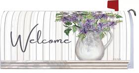 Custom Decor 683963482566 Lilac Pitcher Mailbox Makeover Cover Standard Size