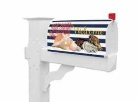 Custom Decor 683963519767 Oysters Mailbox Makeover Cover Standard Size