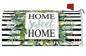 Custom Decor 683963520060 Striped Greens Mailbox Makeover Cover Standard Size