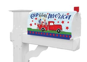 Custom Decor 683963520268 Fireworks Truck Mailbox Makeover Cover Standard Size