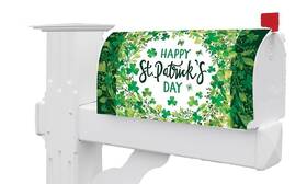Custom Decor 683963534661 St. Pats Wreath Mailbox Makeover Standard Size