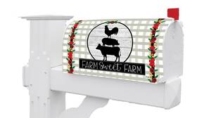 Custom Decor 683963535163 Farm Sweet Mailbox Makeover Cover Standard Size