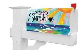 Custom Decor 683963538164 Sending Sunshine Mailbox Makeover Cover Standard Size