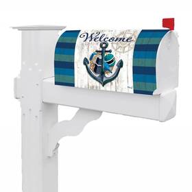 Custom Decor 683963539567 Anchor Buoys Mailbox Makeover Cover Standard Size
