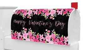 Custom Decor 683963558568 Valentine Floral Mailbox Makeover Standard Size