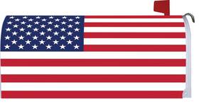 9598 Custom Decor American Flag Magnetic Mailbox Cover